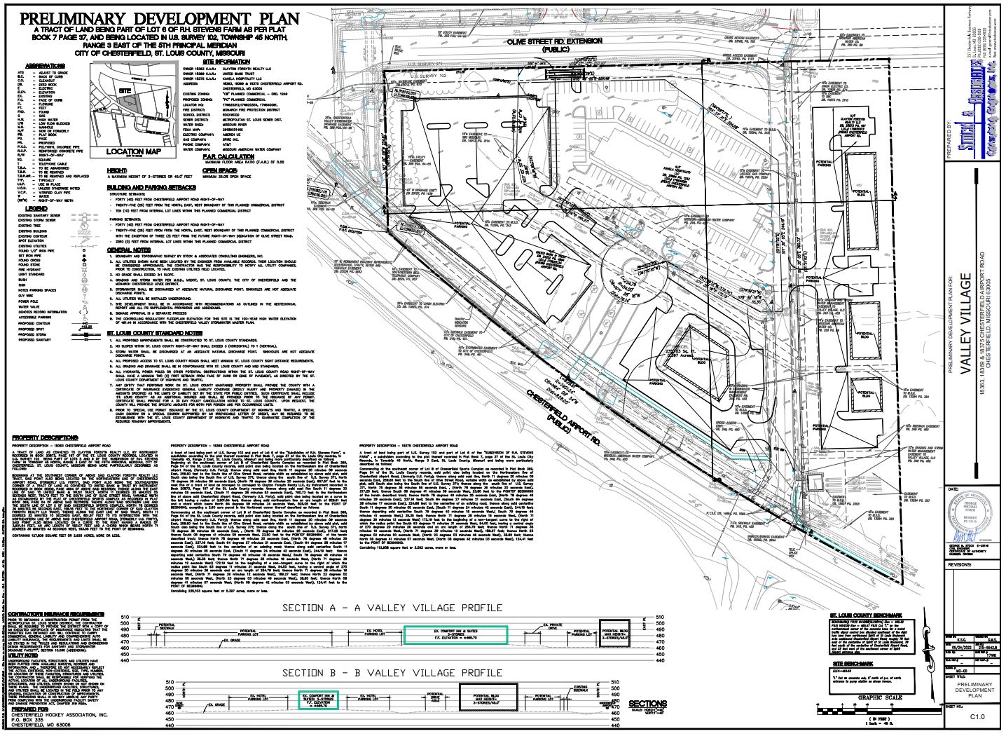 City of Chesterfield, Missouri Active Development Listing